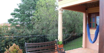 Villa de Leyva- Anturio terraza