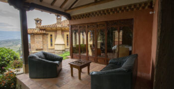 Villa de Leyva, zona de onces Casa Orquidea