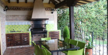 Villa de leyva Terraza BBQ Casa Margarita